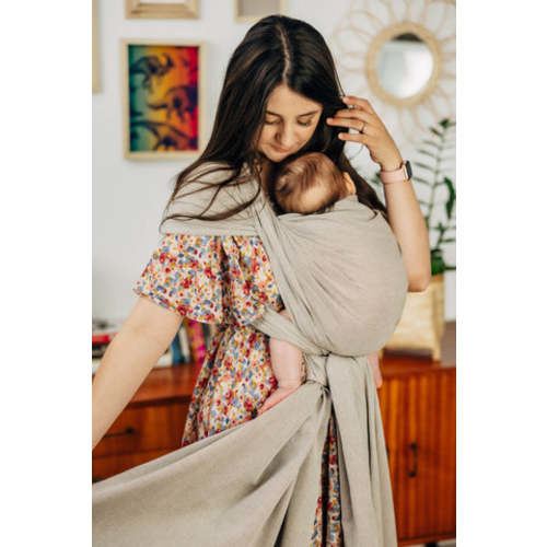 Long Woven Wrap, Peanut Butter | Mama & Roo's