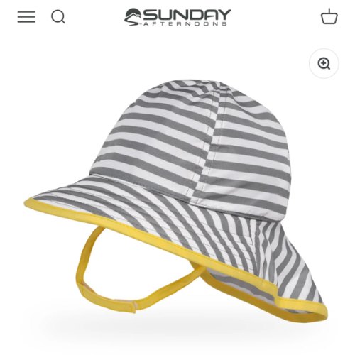 Infant Sunsprout Hat | UPF 50+, Adjustable Baby Sun Hat | Sunday Afternoons
