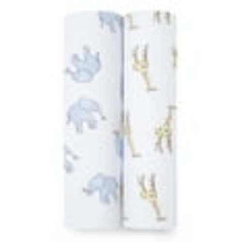 Aden + Anais Swaddles Cotton Muslin Baby Blankets (2 Count)
