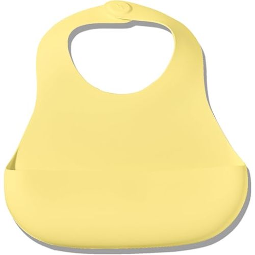 Magnetic Silicone Baby Bib – Waterproof, Dishwasher Safe, BPA Free Food-Grade, Feeding Bib for Infants and Toddlers