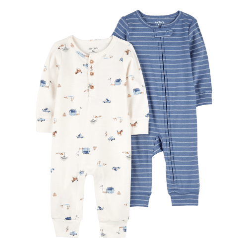 Baby 2-Pack Jumpsuits - Carter's | Carter's