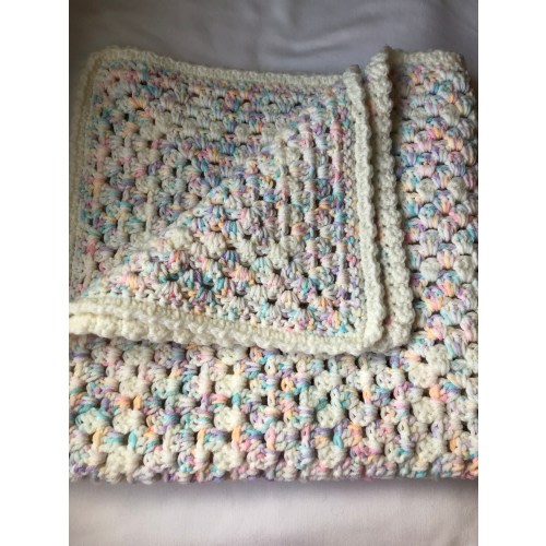Crochet Baby blanket - Handmade