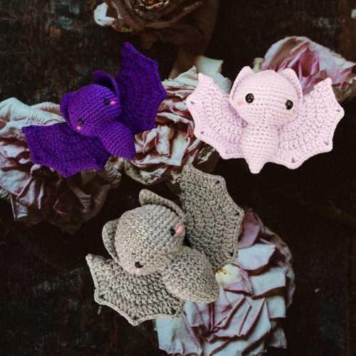 Bat Rattle, Goth Baby, Crochet, Bat Nursery, Alternative Style, Handmade Gift, Gothic Baby Shower, Nursery Decor, Unique Toy, Halloween