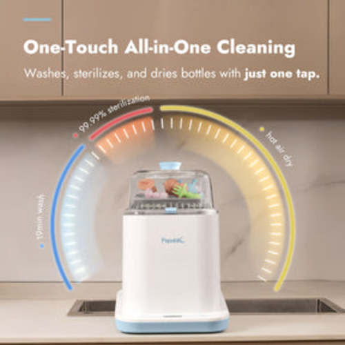 Baby Bottle Washer Sterilizer and Dryer All in One Bottle Cleaner
