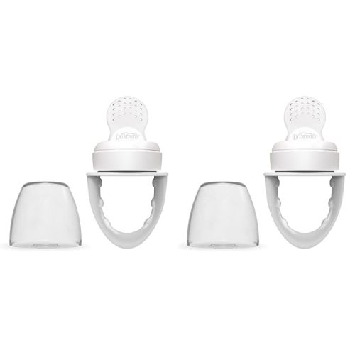 Dr. Brown's Designed to Nourish, Fresh Firsts Silicone Feeder, Grey, One Size (Pack of 2)