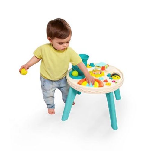 B. toys Busy B. Rainbow Sensory Station - Baby Activity Table, Music & Sounds, Toddler Play Center