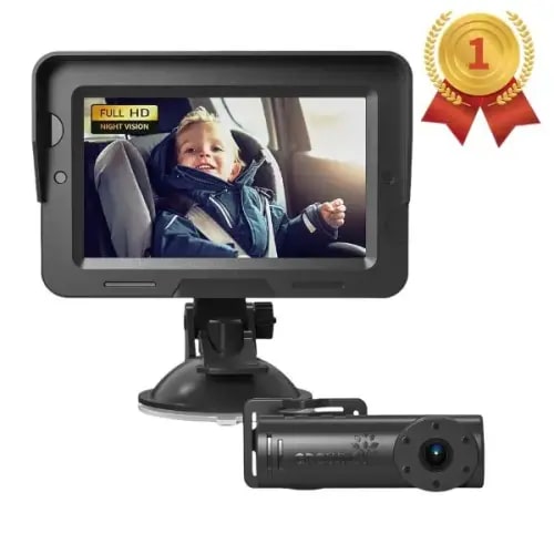 【Summer Turn-Up】Car Mirror, Grownsy Baby Car Monitor 4.3'' H - TikTok Shop