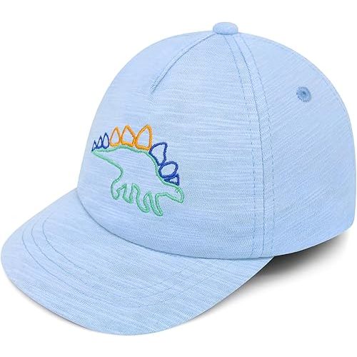 Baby Baseball Cap & Sun Hat - Toddler Boys & Girls Cotton Trucker Cap