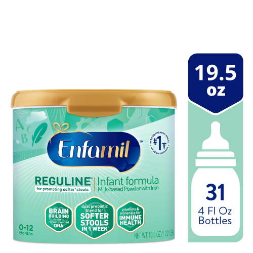 Free Shipping! Enfamil Baby Formula Reguline Powder Promotes Soft Stools Supports Digestion 19.5 oz