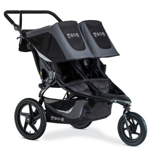 Bob Gear Revolution Flex 3.0 Duallie Jogging Stroller - Graphite Black