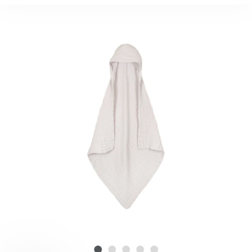 Bath - Infant Hooded Towel - Grey – Lou Lou & Company