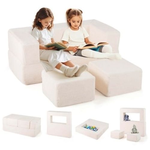 Costway Modular Kids Sofa Children's Couch/High Chair with Armrests - See Details