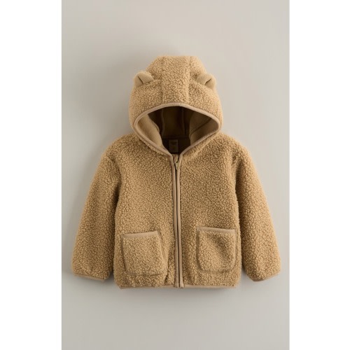Cozy Hooded Zip Jacket