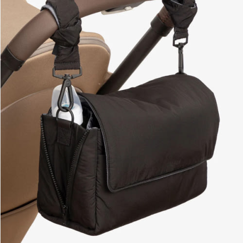 Convertible Stroller Caddy Crossbody in Black | CALPAK