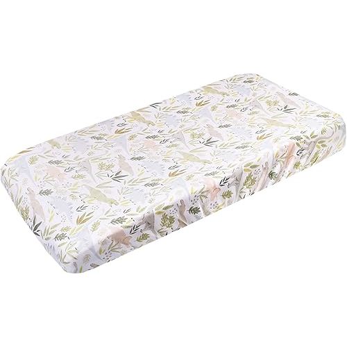 Copper Pearl Premium Knit Changing Pad Cover Soft, Stylish, and Universal Fit for All Standard Diaper Changing Pads, Trendy Design Changing Pad Covers, Rex