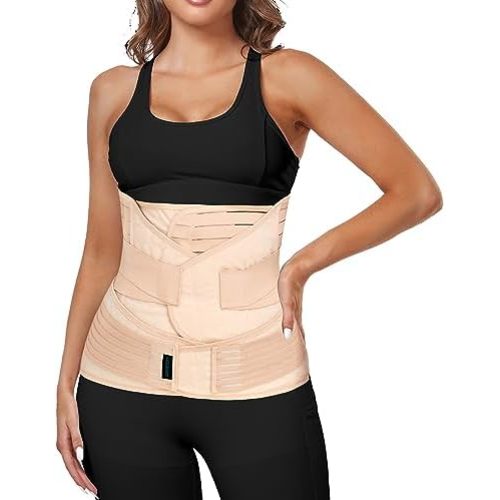 3 in 1 Postpartum Belly Support Recovery Wrap – Postpartum Belly Band - Abdominal Binder - Post Partum Waist Binder