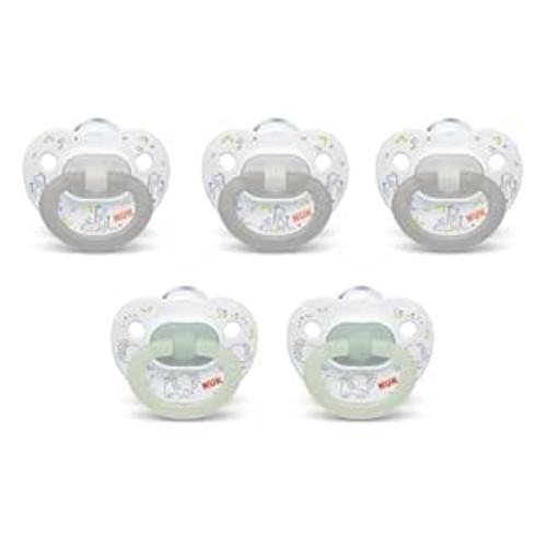 Amazon.com : NUK Comfy Orthodontic Pacifiers for 0-6 Months – BPA-Free, 5-Pack, Soft & Durable Design for Baby Comfort : Baby