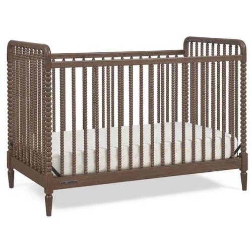 Saint 4-in-1 Convertible Crib-Greenguard Gold Certified, Teak Brown