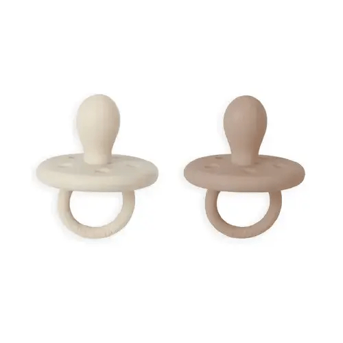 Plum Soother Sand / Nutmeg - 2 Pack | Baby Bunting AU