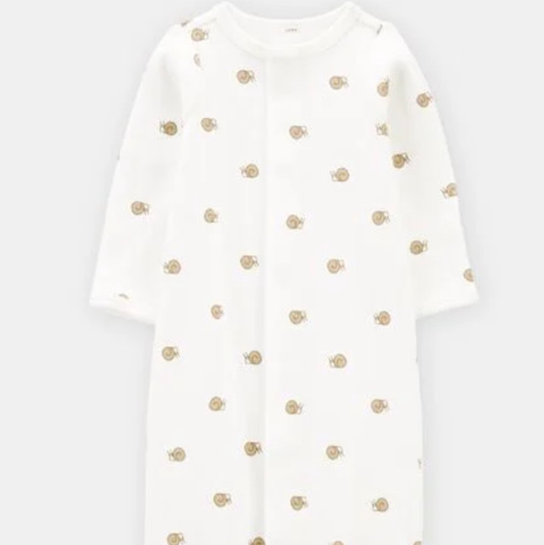 Baby Snail Cotton Sleeper Gown | Carter's