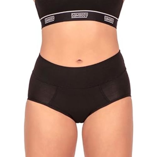 Bambody Absorbent Panties, Period Underwear for Women and Teens - Leakproof, Soft, Comfortable, Breathable