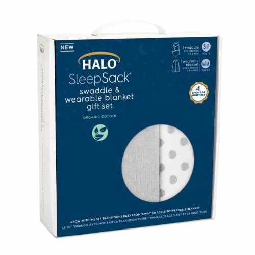 Cloud Swaddle + Wearable Baby Blanket | HALO