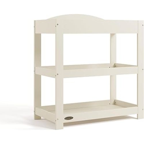 Graco Customizable Changing Table with Changing Pad, Frosted Oat