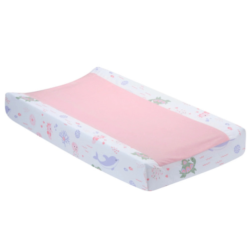 Sea Dreams Dolphin/Turtle Underwater Nautical Changing Pad Cover – Lambs & Ivy