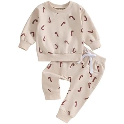 Infant Baby Boy Halloween Outfit Long Funny Pumpkin Shirts Pant Set Toddler Fall Clothes 6 12 18 24 Months 2T