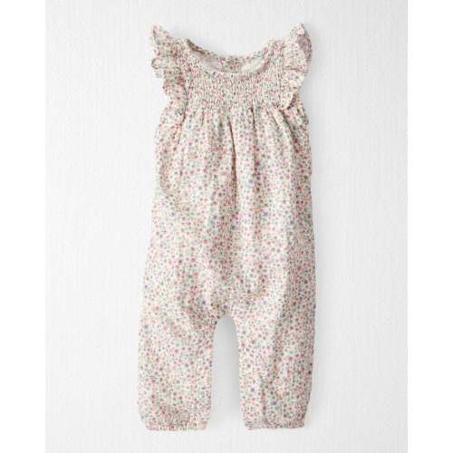 Baby Organic Cotton Gauze Jumpsuit - Little Planet | Carter's