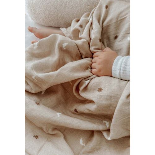 100% Organic Cotton Dolphin Swaddle MINI