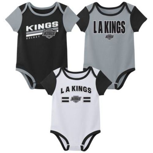 NHL Los Angeles Kings Infant Boys' 3pk Bodysuit - 6-9M