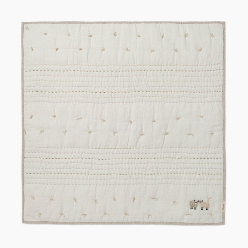 Crane Baby Finley Quilted Linen Blanket