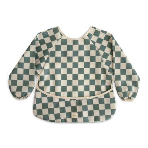 Long Sleeve Bib – Olive Check