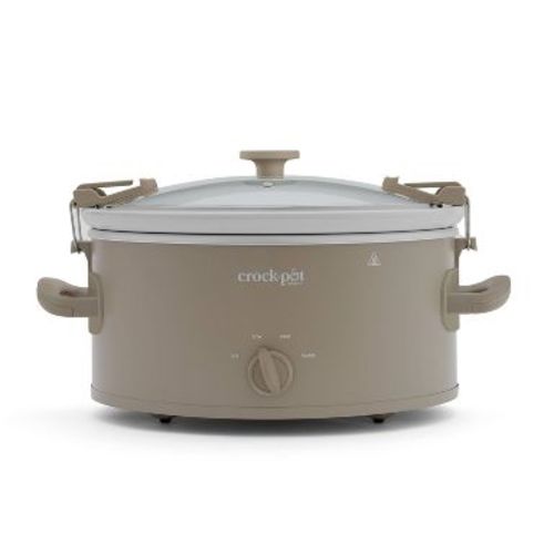 Crock-Pot 6qt Cook & Carry Manual Slow Cooker Alpaca