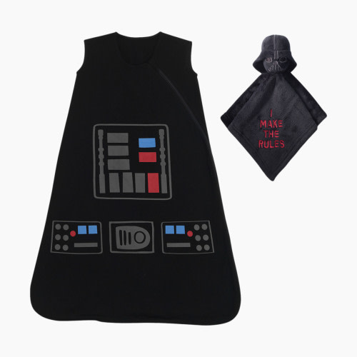 Lambs & Ivy Star Wars Darth Vader Wearable Blanket & Lovey Gift Set