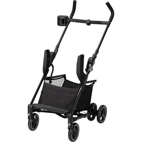 Maxi-Cosi Maxi-Taxi Xt Baby Stroller, Car Seat Caddy, Ultra Compact, Travel System with Ample Storage, Black,