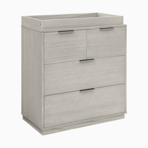 Delta Children Forever 4 Drawer Dresser with Changing Top and Interlocking Drawers - Rustic Mist