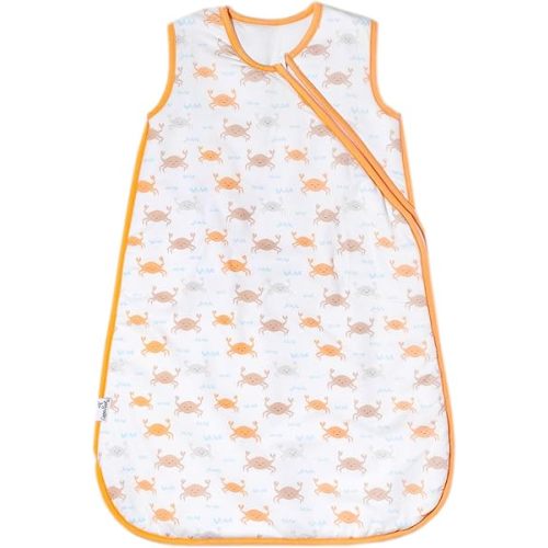 Copper Pearl Sleep Sack: Warm and Cozy Baby Bag in a Variety of Trendy Designs, Safe Alternative to Blankets, Sleeveless Baby Sleep Sack Swaddle Sizes Newborn to 24 Months - Tide