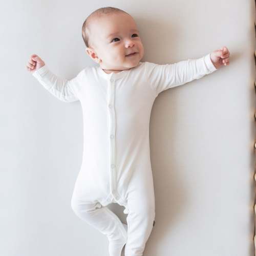 Footie Pajamas in Cloud 0-3 Months