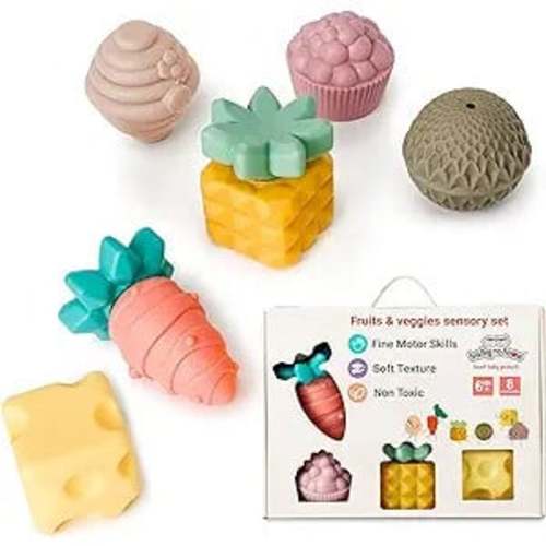 Sensory Set Fuits & Vegetables - Baby to Love | Maisonette