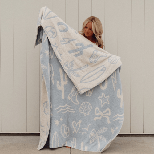 Coastal Cowgirl Luxe Home Blanket – LocalBeach