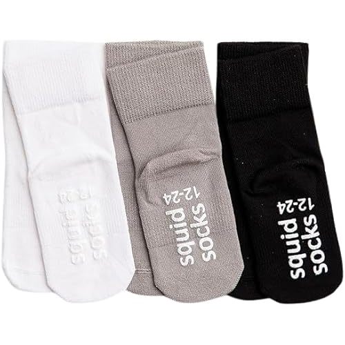 squid socks Viscose from Bamboo Socks | 0-6M, 6-12M, 12-24M, & 2T-3T | Socks that Stay On | As Seen on Shark Tank | Charlie