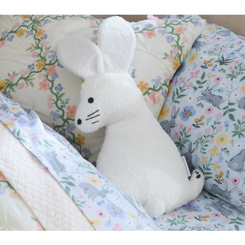 Rifle Paper Co. Shaped Bunny Pillow