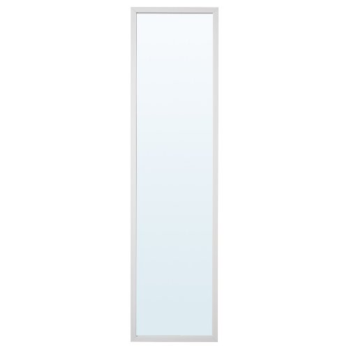 LILJETRÄD Mirror - white 30x115 cm (11 3/4x45 1/4 ")
