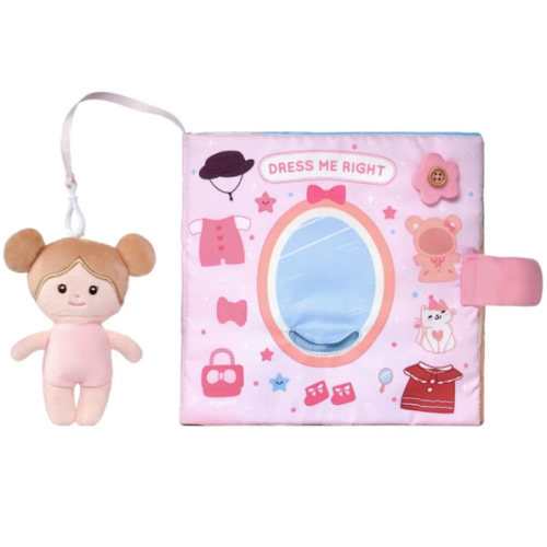 Dress Me Right - Personalized Soft Book – Leya Doll