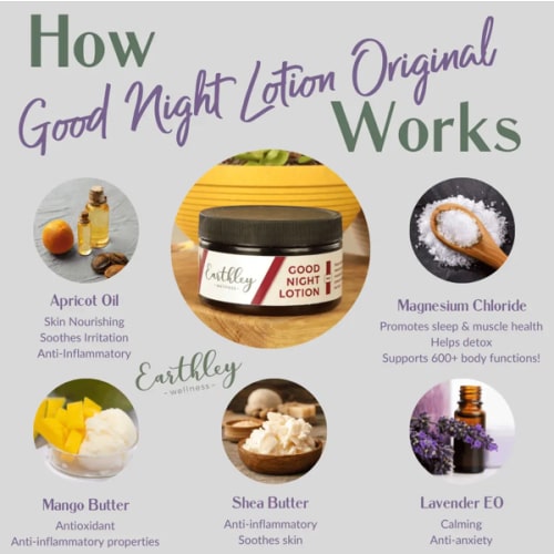 Good Night Lotion- For Healthy Sleep and Magnesium