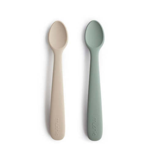 Silicone Feeding Spoons 2-Pack | Snuggle Bugz | Canada's Baby Store