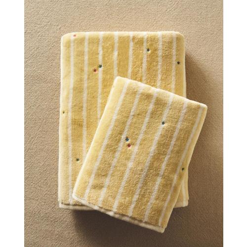 CHILDREN'S VELOUR TOWEL WITH STRIPES AND STARS | Zara Home United States of America
