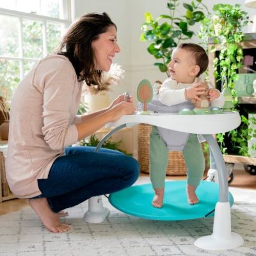 Ingenuity Spring & Sprout 2-in-1 Baby Activity Center - First Forest